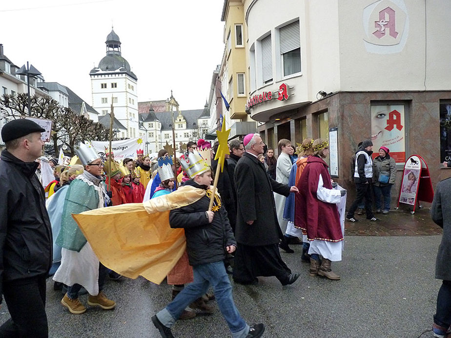 Bundesweite Eröffnung der Sternsingeraktion in Paderborn (Foto: Karl-Franz Thiede)